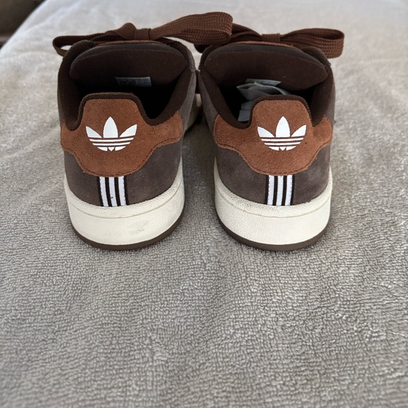 adidas Campus '00s Dark Brown/Preloved Brown/White Youth Size 4 1/2 - Picture 5 of 13
